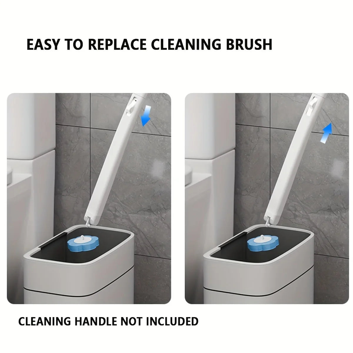 6/18/36-Pack Disposable Toilet Brush Heads - No-Corner Cleaning & Easy Replacement | Hygienic Bathroom Essentials - image 6