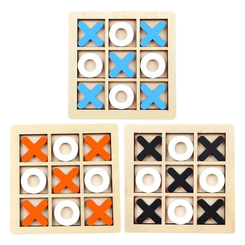 Montessori Play Game Wooden Toy Mini Chess Interaction Puzzle Training Brain Learing Early Educational Toys For Children Kid…