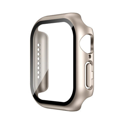 Tempered Glass+Case For Apple Watch 38mm 40mm 41mm 42mm 44mm 45mm 46mm Screen Protector Protective Cover iWatch 10 8 7 9 6 S…
