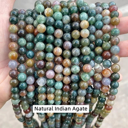 Natural Stone Golden Obsidian Bead Irisation Round Loose Spacer 4 6 8 10 12mm For Jewelry Making Diy Bracelet Necklace Acces…