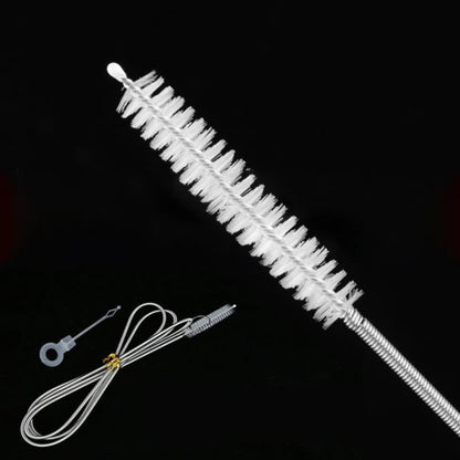 Refrigerator Drain Dredge Cleaning Set Long Flexible Refrigerator Scrub Brush Water Dredging Tool Water Tube Cleaning Coil B…