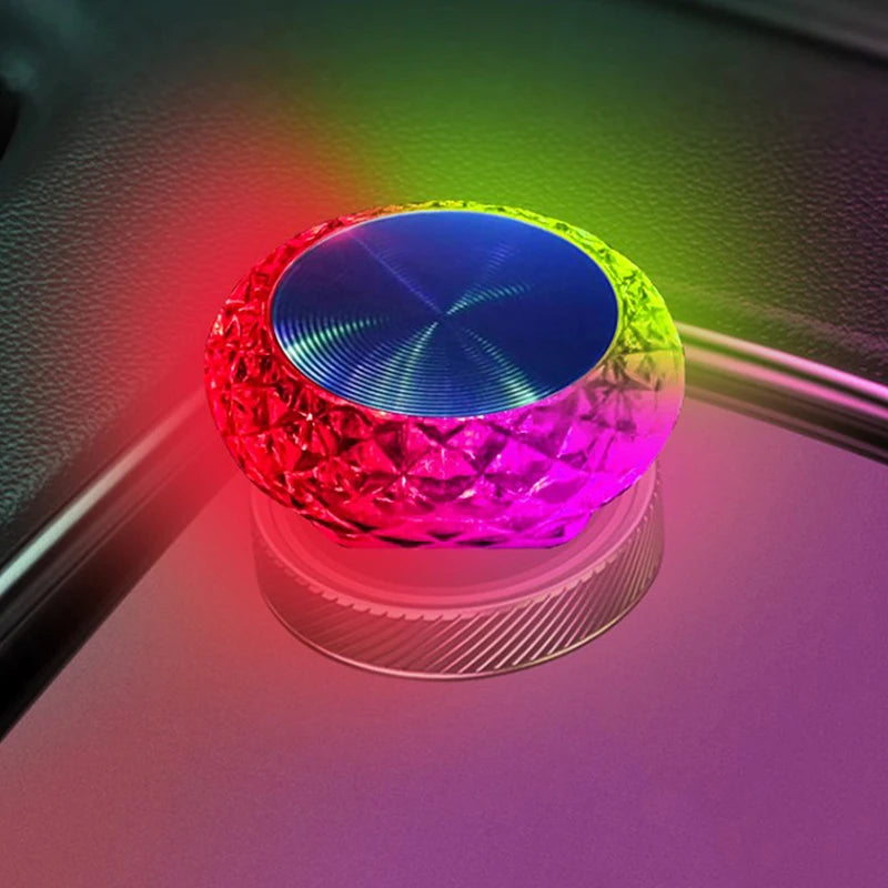 Portable Car USB Ambient Light Mini LED Decorative Atmosphere Lamps For Auto Interior Environment Light Computer Light Plug…