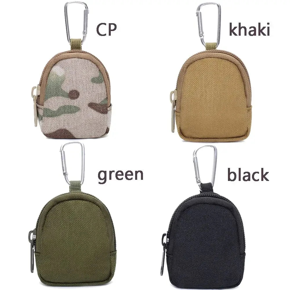 Tactical EDC Pouch Key Wallet Holder Men Coin Purses Pouch Bag Keychain Zipper Pocket Outdoor Key Bag - image 6