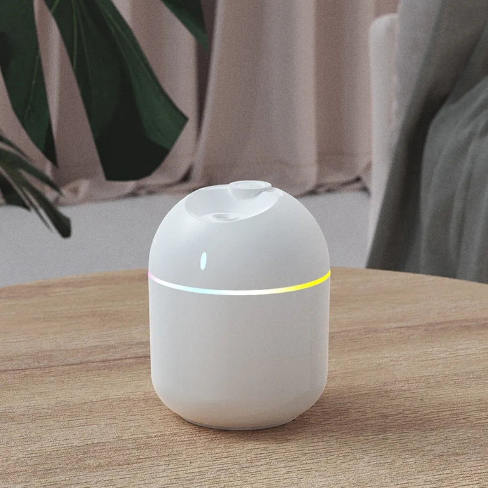 270ML Air Humidifier Cool Mist Aroma Diffuser LED Night Light power-off protect USB Humidificador For Home Office - image 7