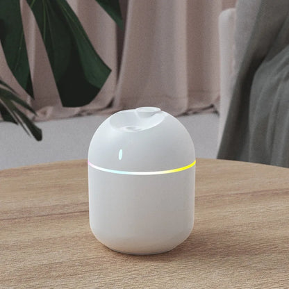 270ML Air Humidifier Cool Mist Aroma Diffuser LED Night Light power-off protect USB Humidificador For Home Office - image 7