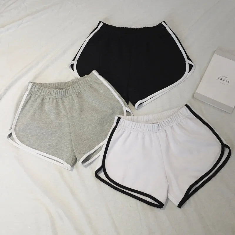 Elastic Shorts for Women, Loose Fitting, Quick Drying, Summer Thin Running, Fitness, Leisure, and Anti External Wear. Instag…