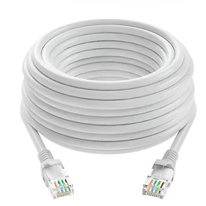 0.5/1/2/3/5/10/15/20/30/50M Cat6 Ethernet Cable RJ45 UTP 1000Mbps Network Cord LAN Wire Internet Lead Cord Router Computer C…