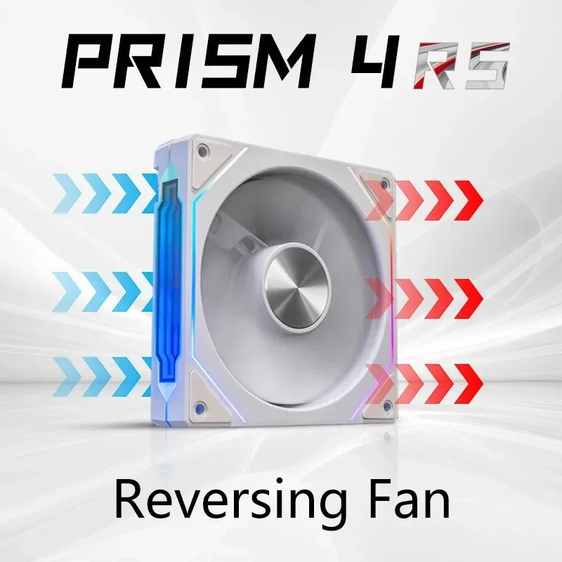 PRISM 4 RS Computer Case Fan 12cm ARGB 4 Pin Quiet Cooling Fan 12V Large Air Volume 800-1600RPM - image 7