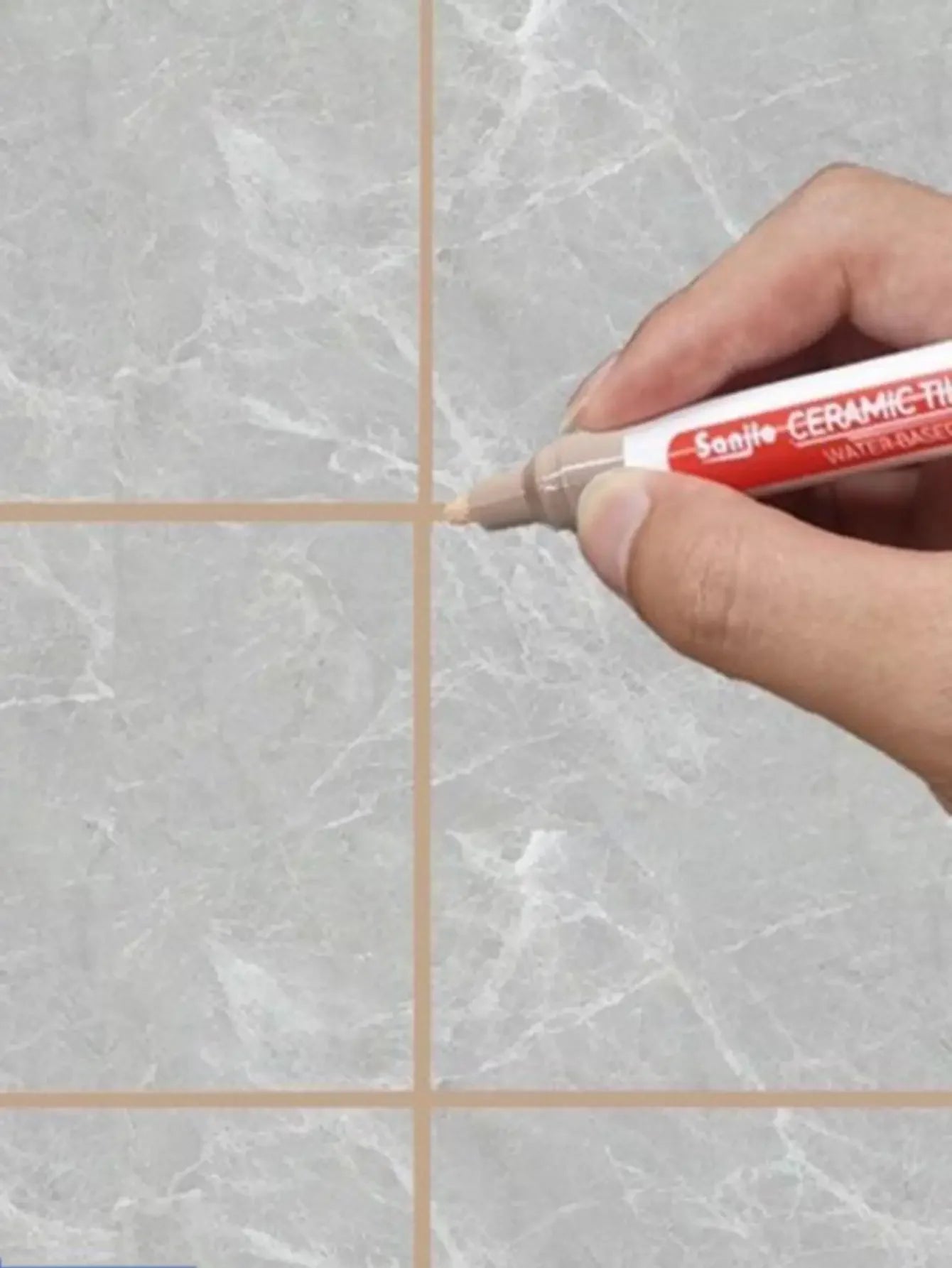 1/5/10/30PC Ceramic tile bathroom wall floor tile gap color repair anti-mildew waterproof whiteboard color repair pen - imag…