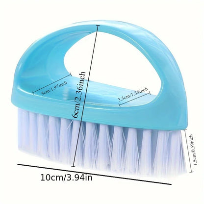 Colorful Multi-Purpose Cleaning Brush with Ergonomic Handle and Non-Scratch Bristles – Ideal for Bathroom, Kitchen, Tiles, F…
