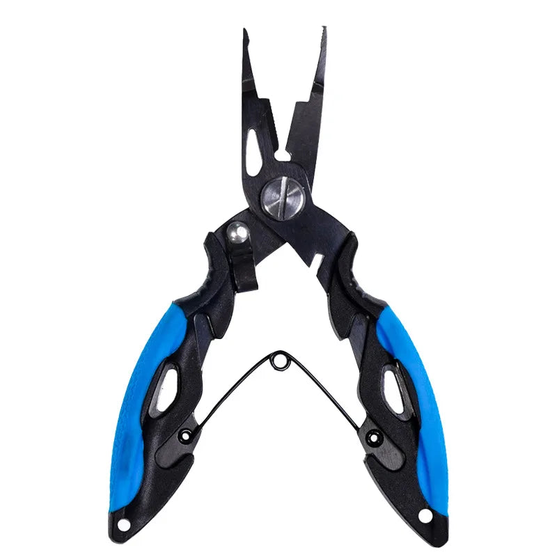 Multifunction Fishing Pliers Tools Accessories for Goods Winter Tackle Pliers Vise Knitting Flies Scissors Braid Set Fish To…