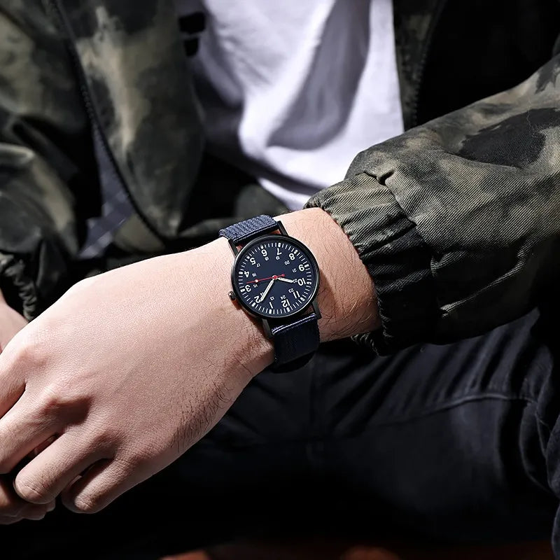 2023 Fashion Men Watches Luxury Brand Fashion Mens Quartz Watch Luminous Hands Male Clock Big Dial Waterproof Man Wristwatch…