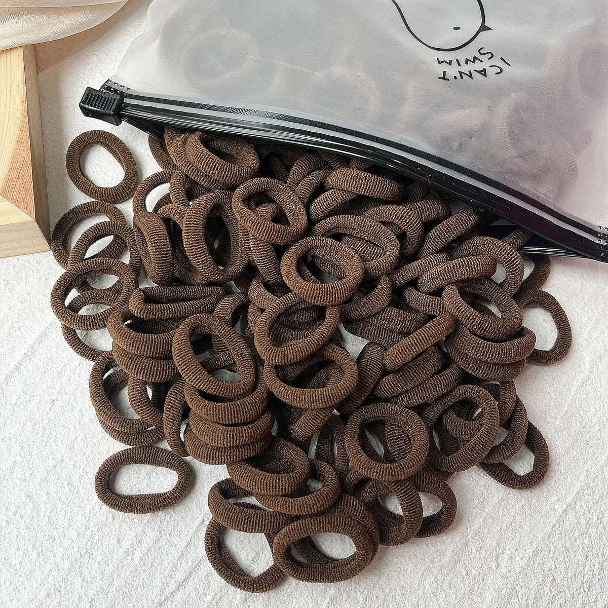 20/50pcs Kids Elastic Hair Bands Girls Sweets Scrunchie Rubber Band for Children Hair Ties Clips Headband Baby Hair Accessor…