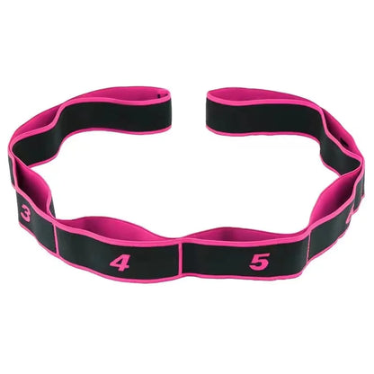 Yoga Stretch Resistance Bands Adult High Elasticity Multi-Segment Belt Yoga Assisted Stretching Belt Yoga Fitness Products -…