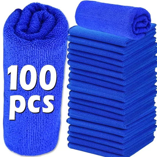 Microfiber Cleaning Cloths Lint Free Microfiber Cleaning Towel Cloths Reusable Cleaning Towels w/ Super Absorbent for Car Wi…