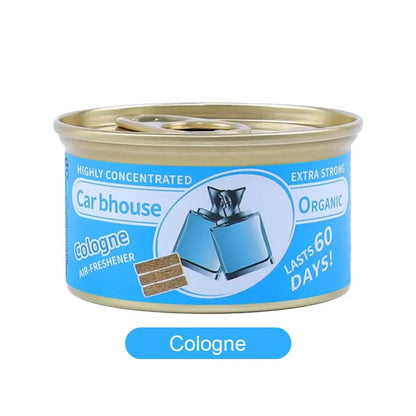 Car Flavoring Car Air Fresheners Perfume Canned Wood Blocks Coffee Flavor Long-Lasting Auto Aromatherapy Car Deodorant Suppl…