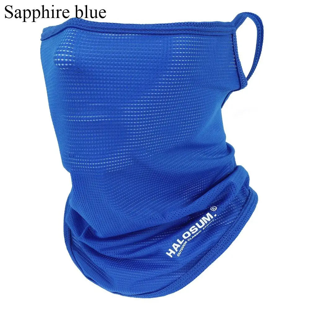 Full Face Mask Balaclava Breathable Sun UV Protection Summer Ice Silk Sun Protection Bike Mask Motorcycle Scarf Neck Gaiter…