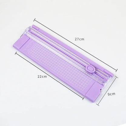 A4 Mini Paper Trimmer Paper Cutter Cutting Machine for Craft Paper Card Photo Laminated Paper Scrapbook Home Crafts Tools Ne…