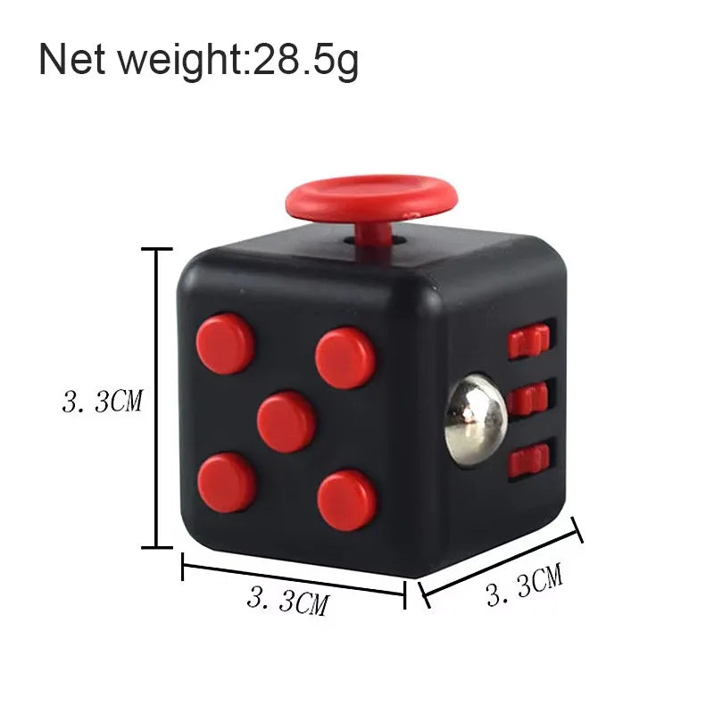 Fidget Cube Antistress Hand Spinner Decompression Toy for Autism ADHD Anxiety Sensory Toys for Kids Adults Stress Relief Toy…