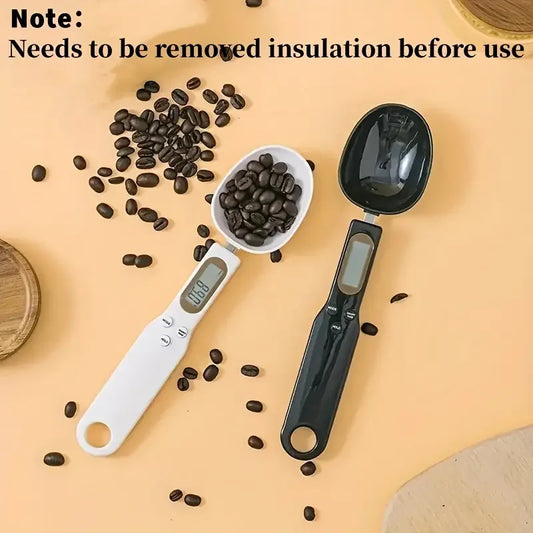 Mini Spoon Scale Digital Kitchen Scale Electronic LCD Food Scale 0.1-500g Cooking Flour Milk Coffee Powder Weight Measure Sp…